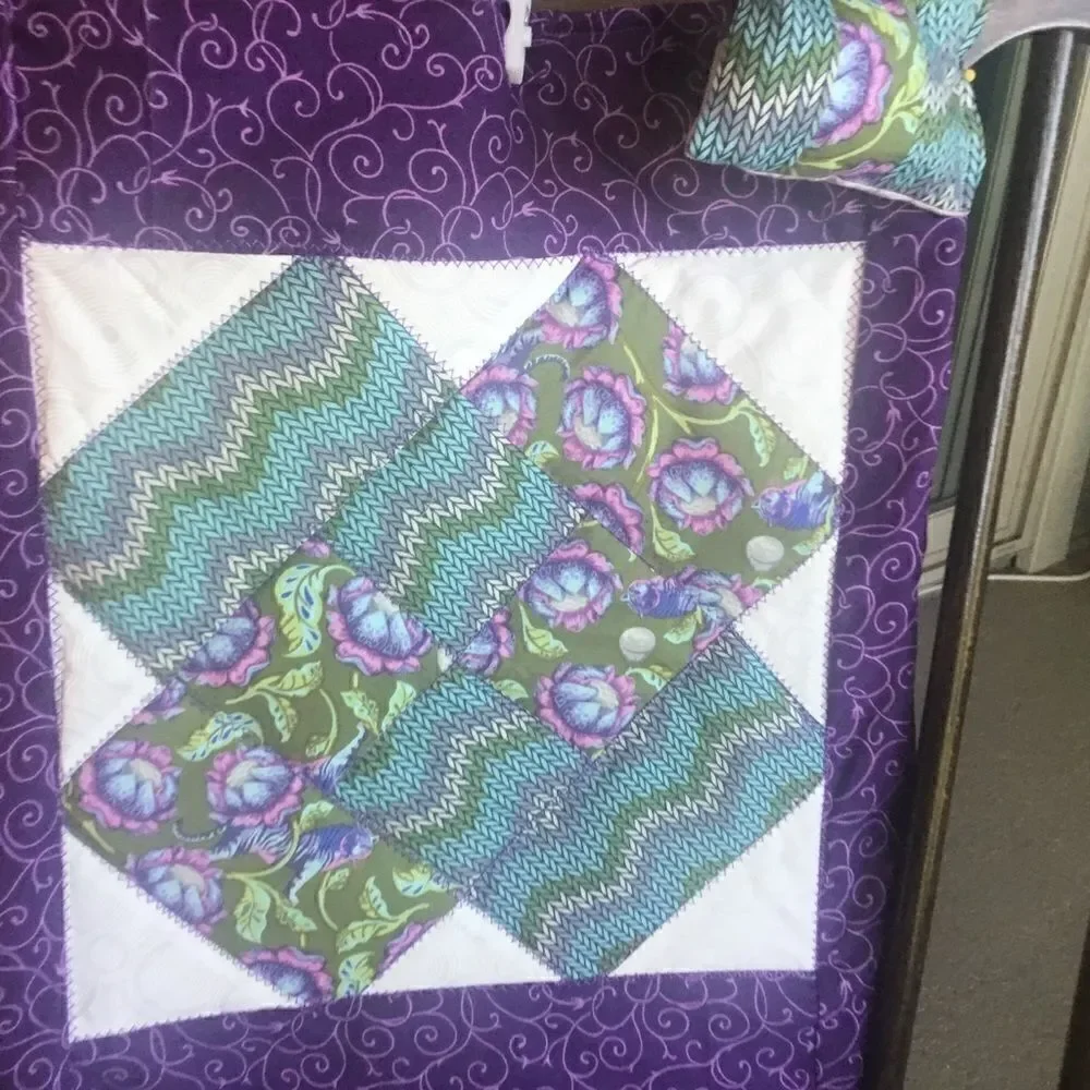 Handmade Doll Quilt. NWOT